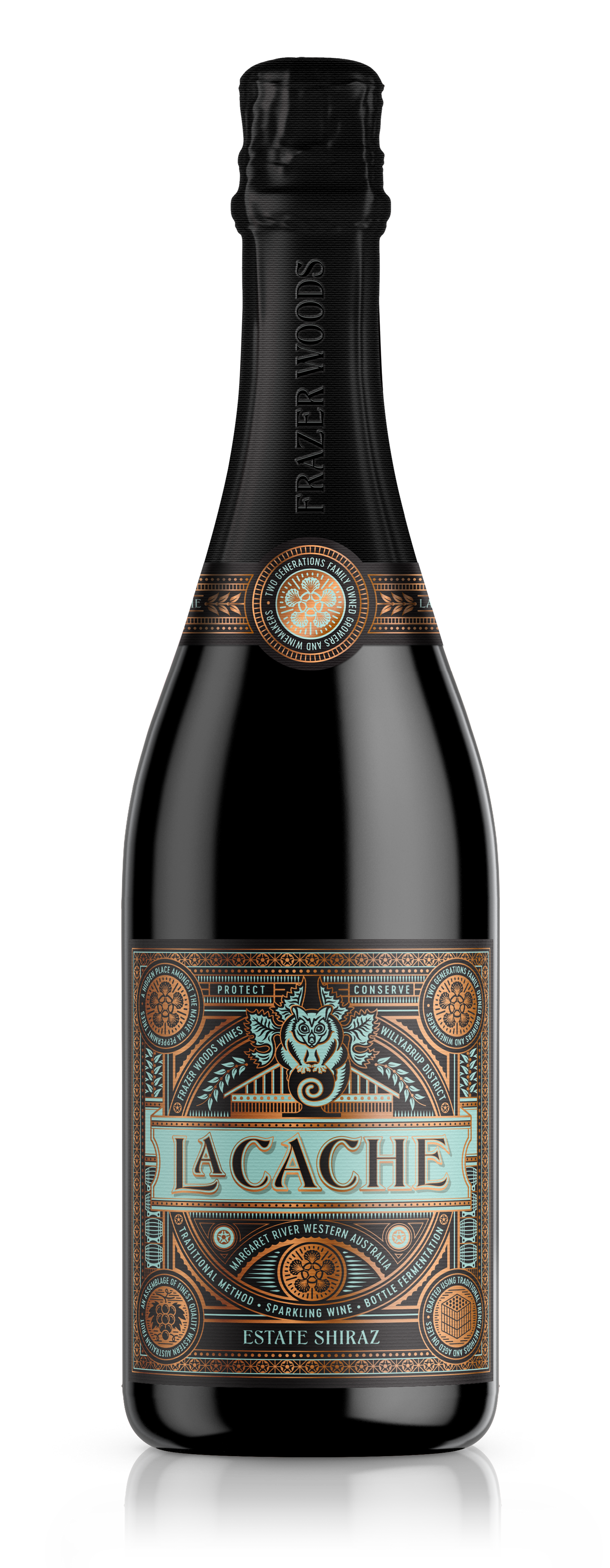 La Cache 2009 Sparkling Shiraz